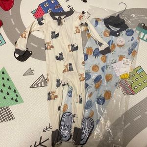 Burt’s bee baby snug fit comfort stretch one piece pajama